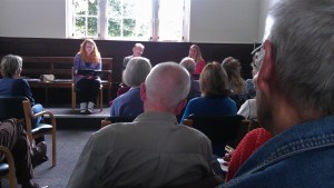 ice&fire theatre group performing in Epping Quaker Meeting House
